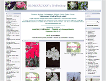 Tablet Screenshot of blomkrukan.com